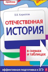 Справочник по истории для ЕГЭ. Отечественная история в схемах и таблицах Справочник по истории для ЕГЭ. Отечественная история в схемах и таблицах